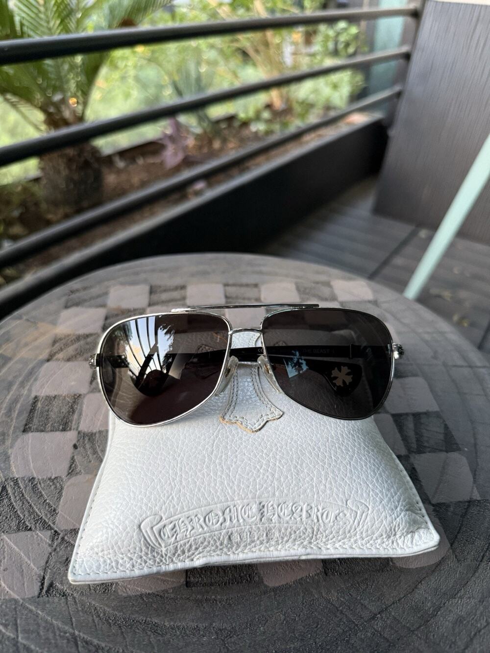 Chrome Hearts THE BEAST I Sunglasses 63-17-122 Rare Vintage Discontinued Japan